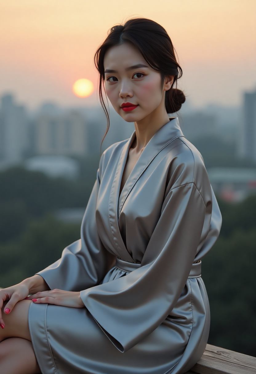 动画动作场面中的角色与环境